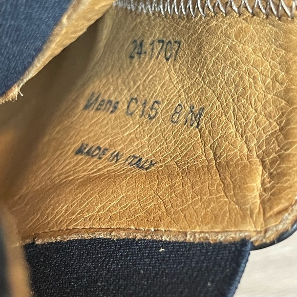 Johnston & Murphy Kresser Gore Chelsea Boot Black Size 8M Hand Crafted  In ITALY - Picture 9 of 10